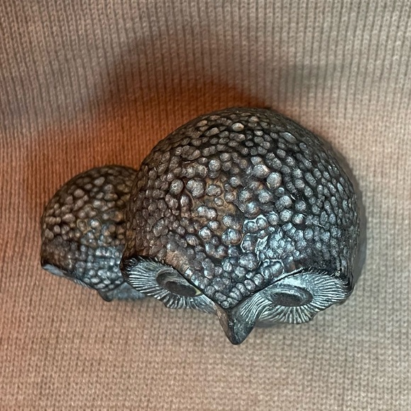 Vintage 1980 NUVUK Canada Carved Soapstone Owls - Picture 8 of 10